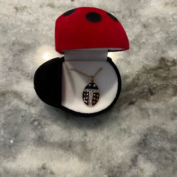 Ladybug necklace - Picture 4 of 8